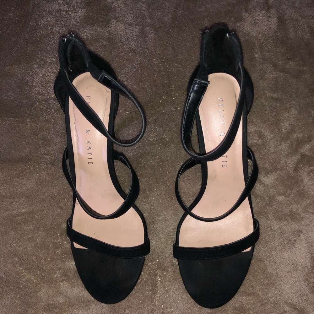 Black Kelly & Katie heels